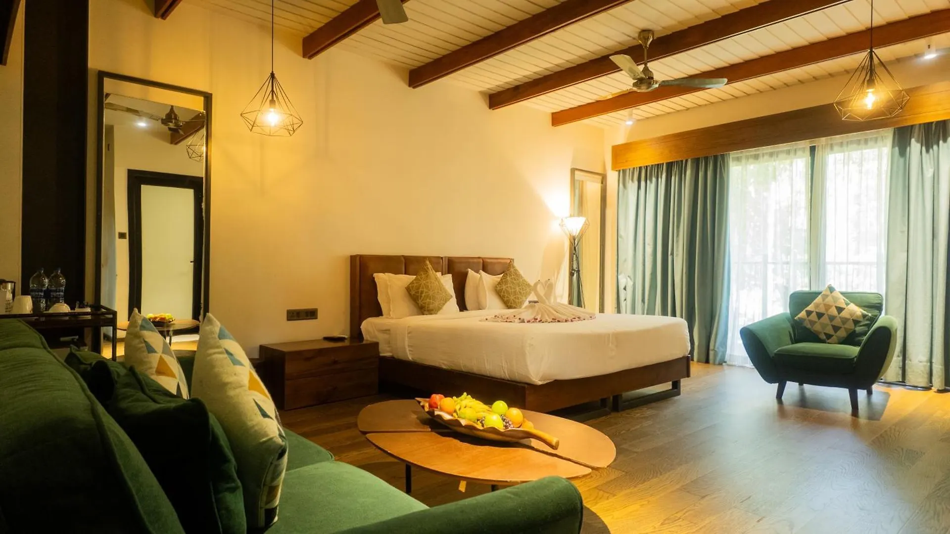 샬레 Vyna Hillock Resort And Spa 비티리